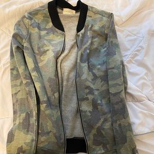 Camo Zipper Jacket